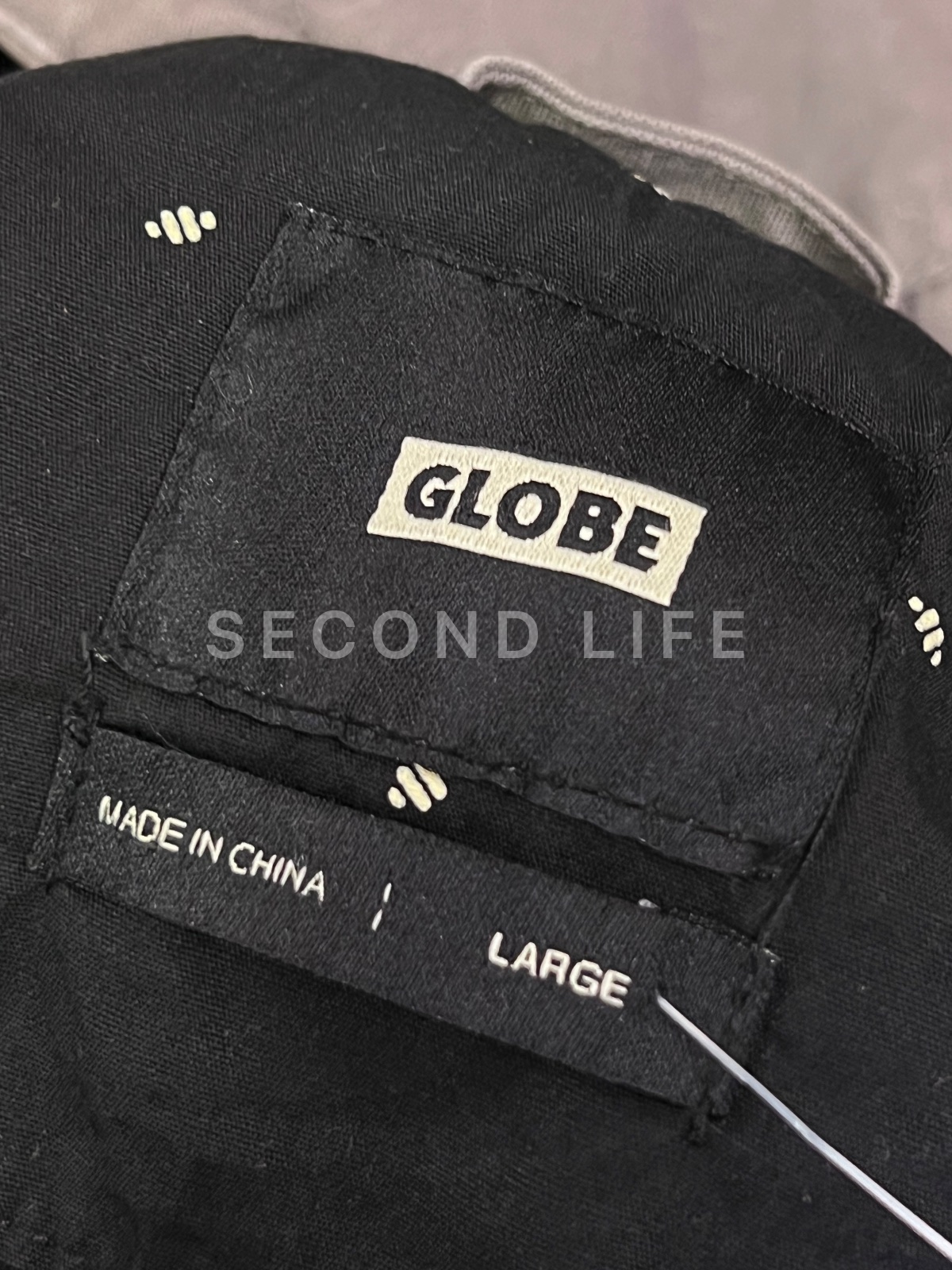 Giacca Parka Globe Vintage Skate / Streetwear Bicolore - Taglia L, foto 4