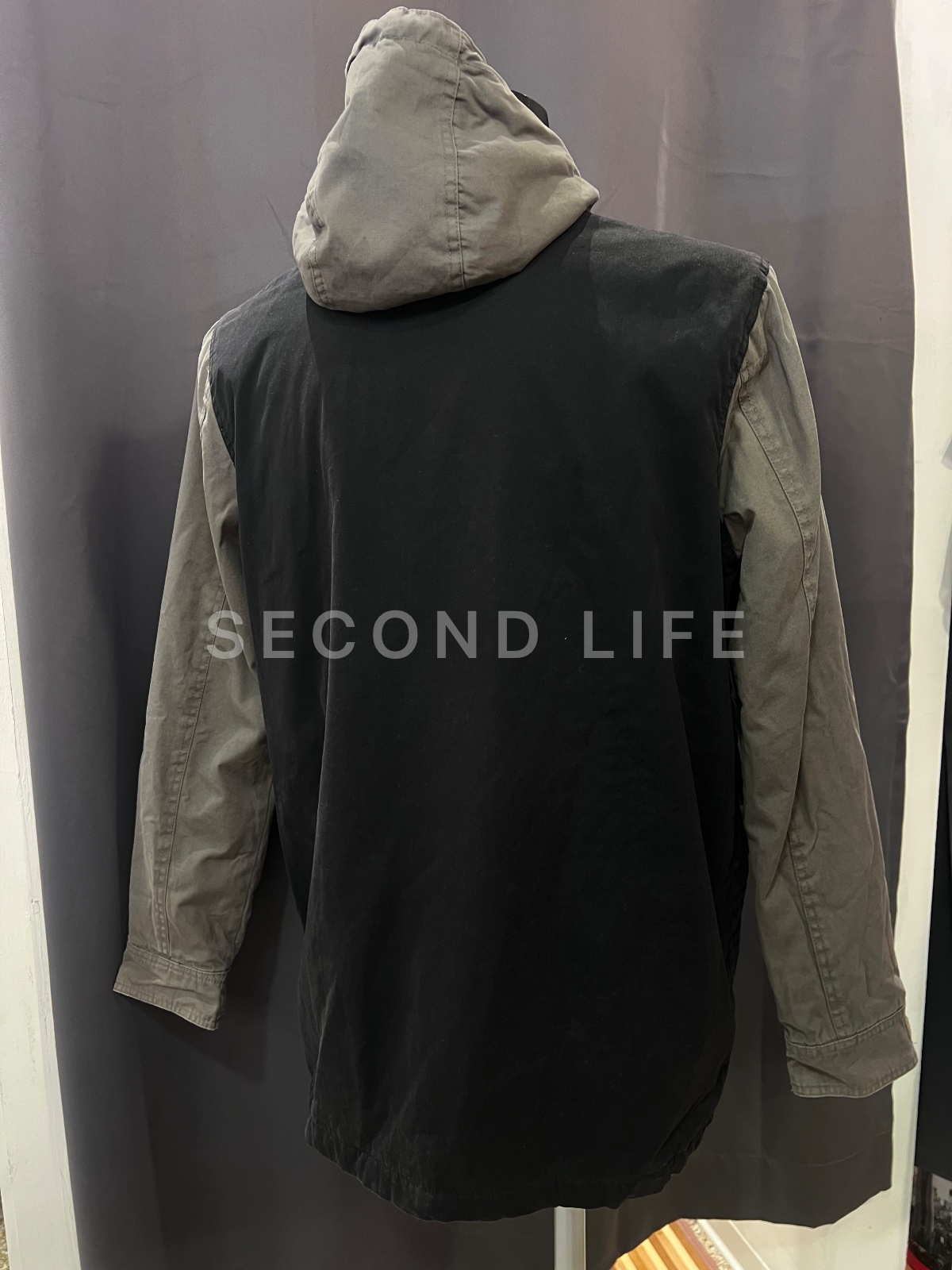 Giacca Parka Globe Vintage Skate / Streetwear Bicolore - Taglia L, foto 5