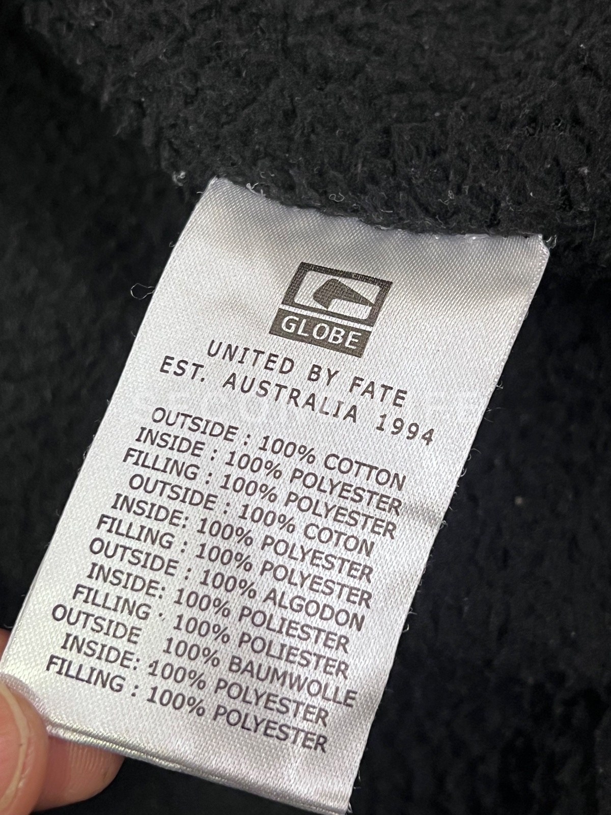 Giacca Parka Globe Vintage Skate / Streetwear Bicolore - Taglia L, foto 6
