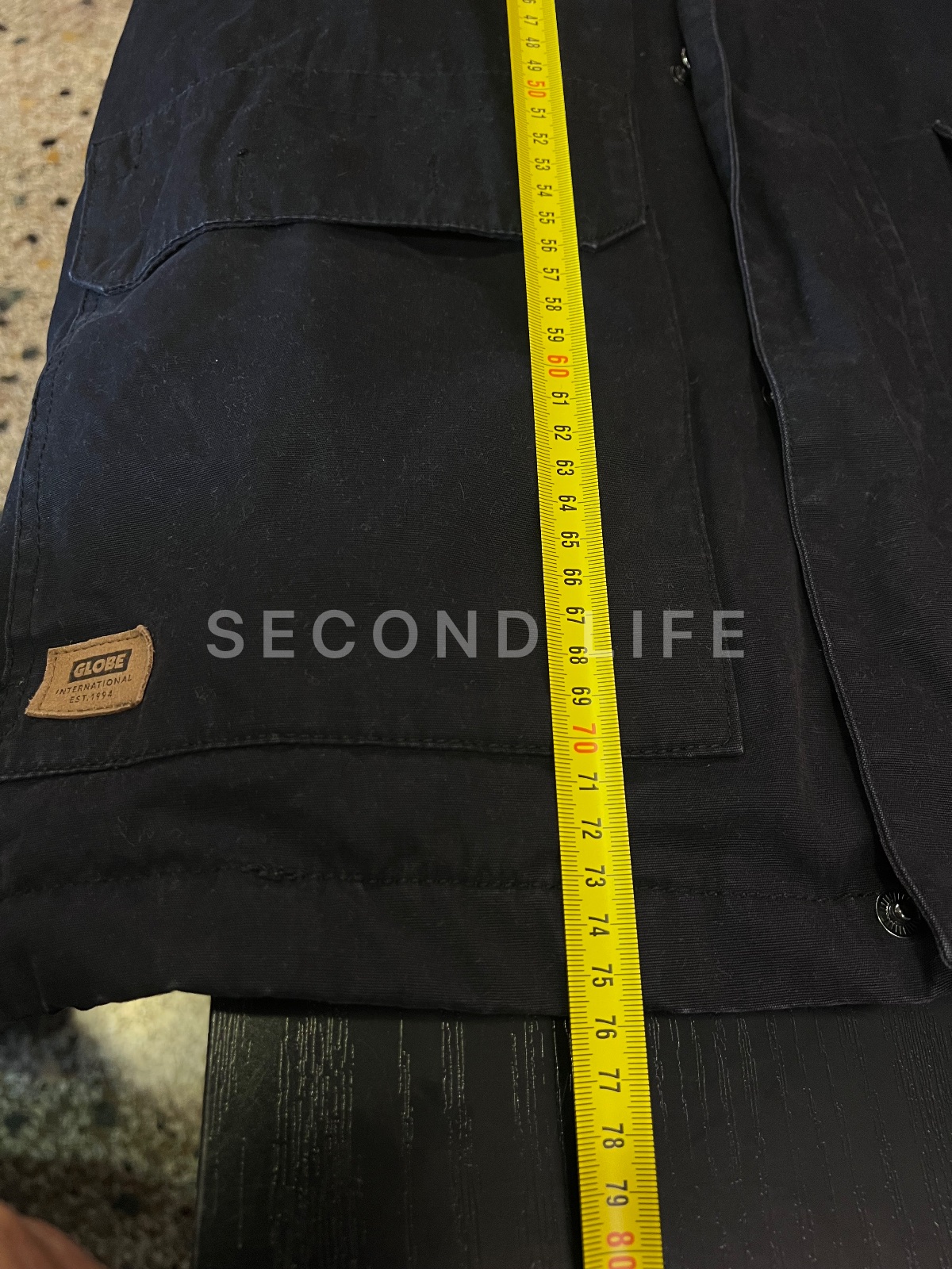 Giacca Parka Globe Vintage Skate / Streetwear Bicolore - Taglia L, foto 9