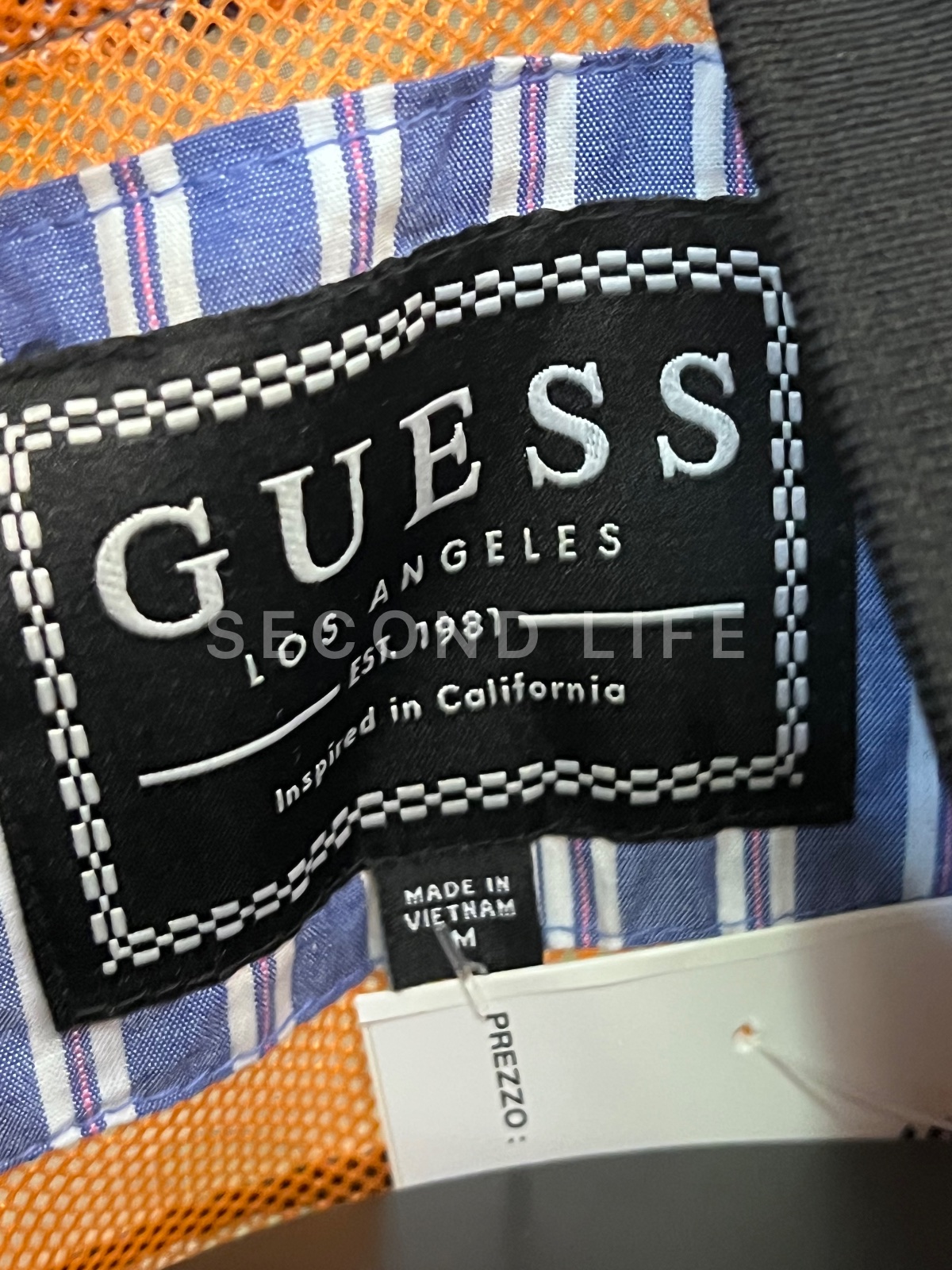 Giacca Bomber Guess Camouflage / Mimetico con Maxilogo - Taglia M, foto 6