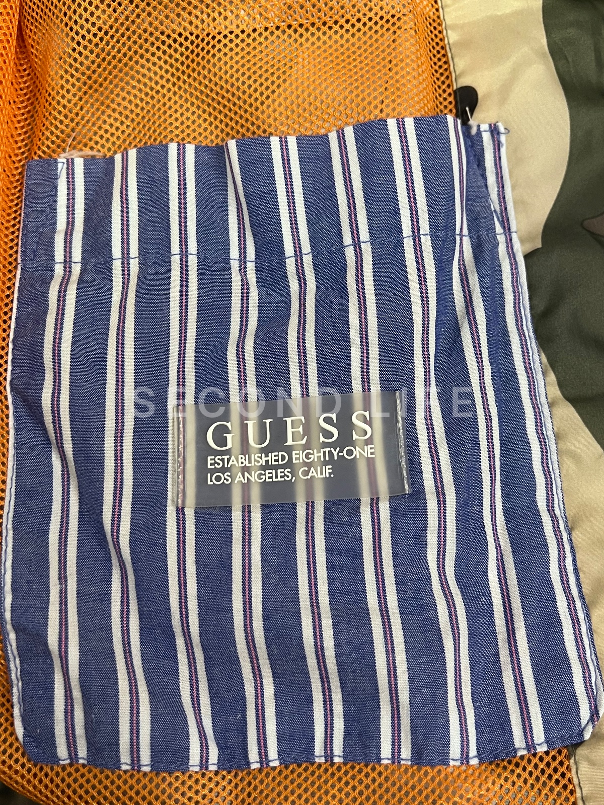 Giacca Bomber Guess Camouflage / Mimetico con Maxilogo - Taglia M, foto 7