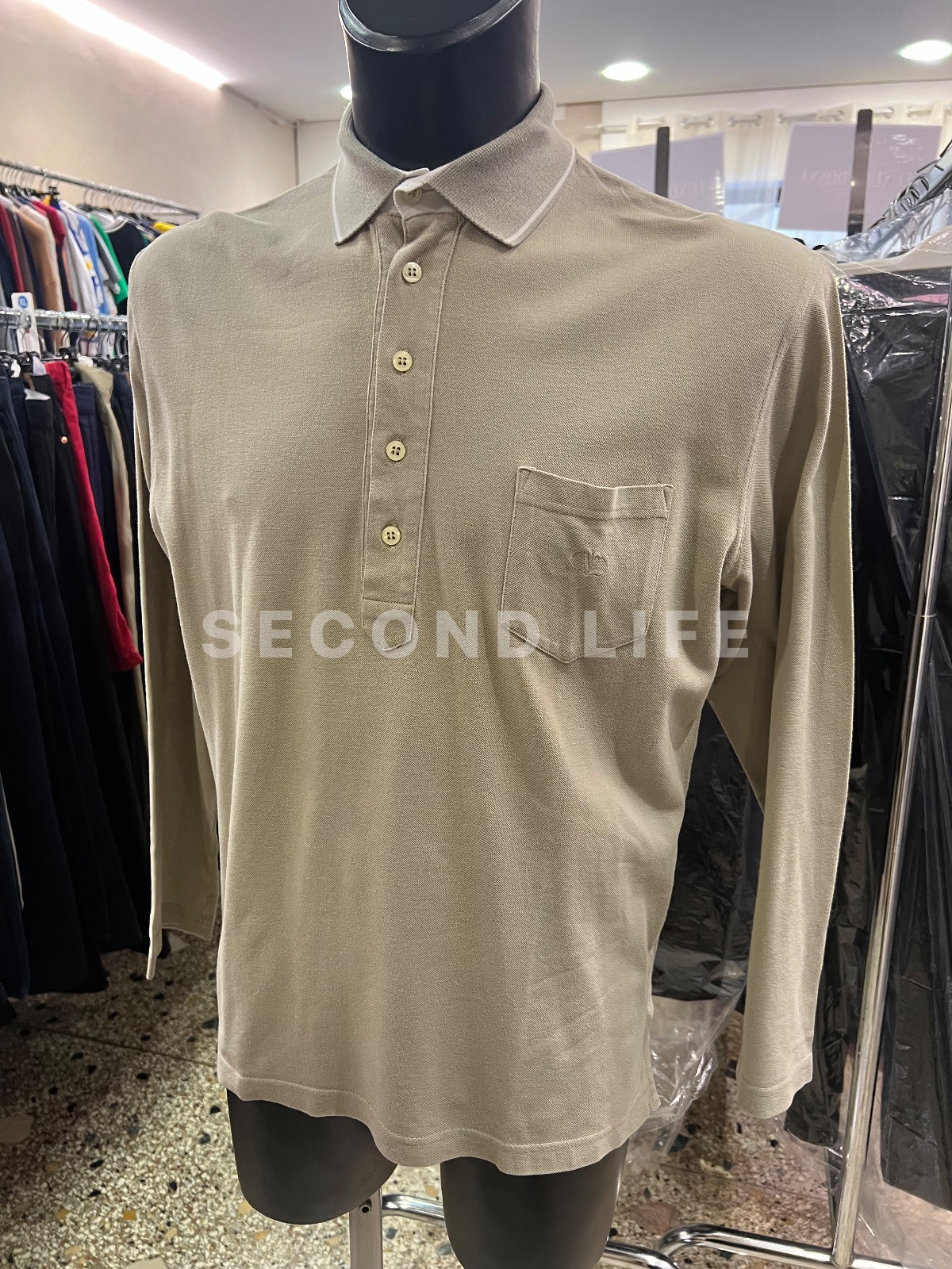 Maglia Valentino Studio a maniche lunghe in cotone