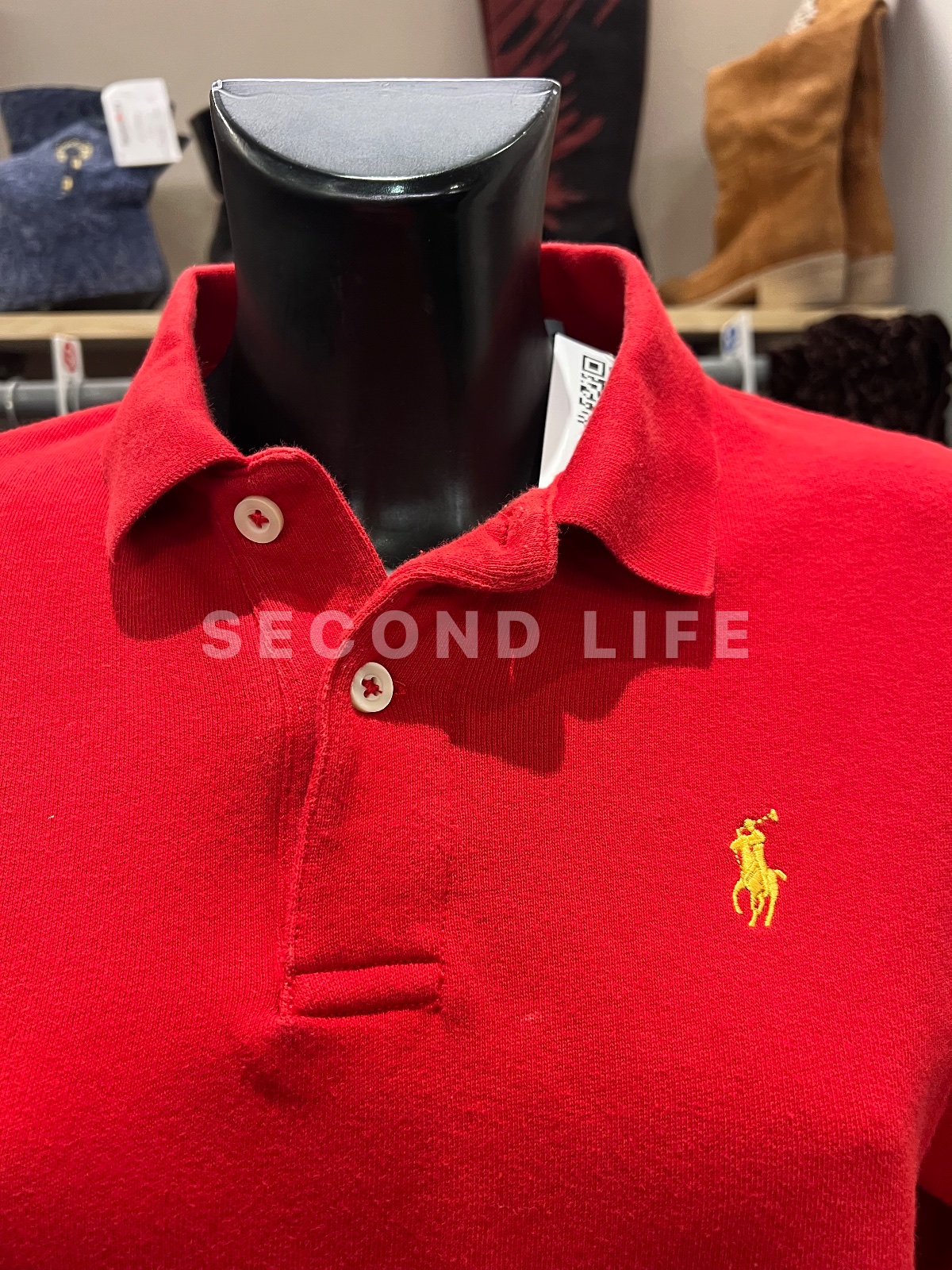 Maglia Polo Ralph Lauren Felpata in cotone, foto 4