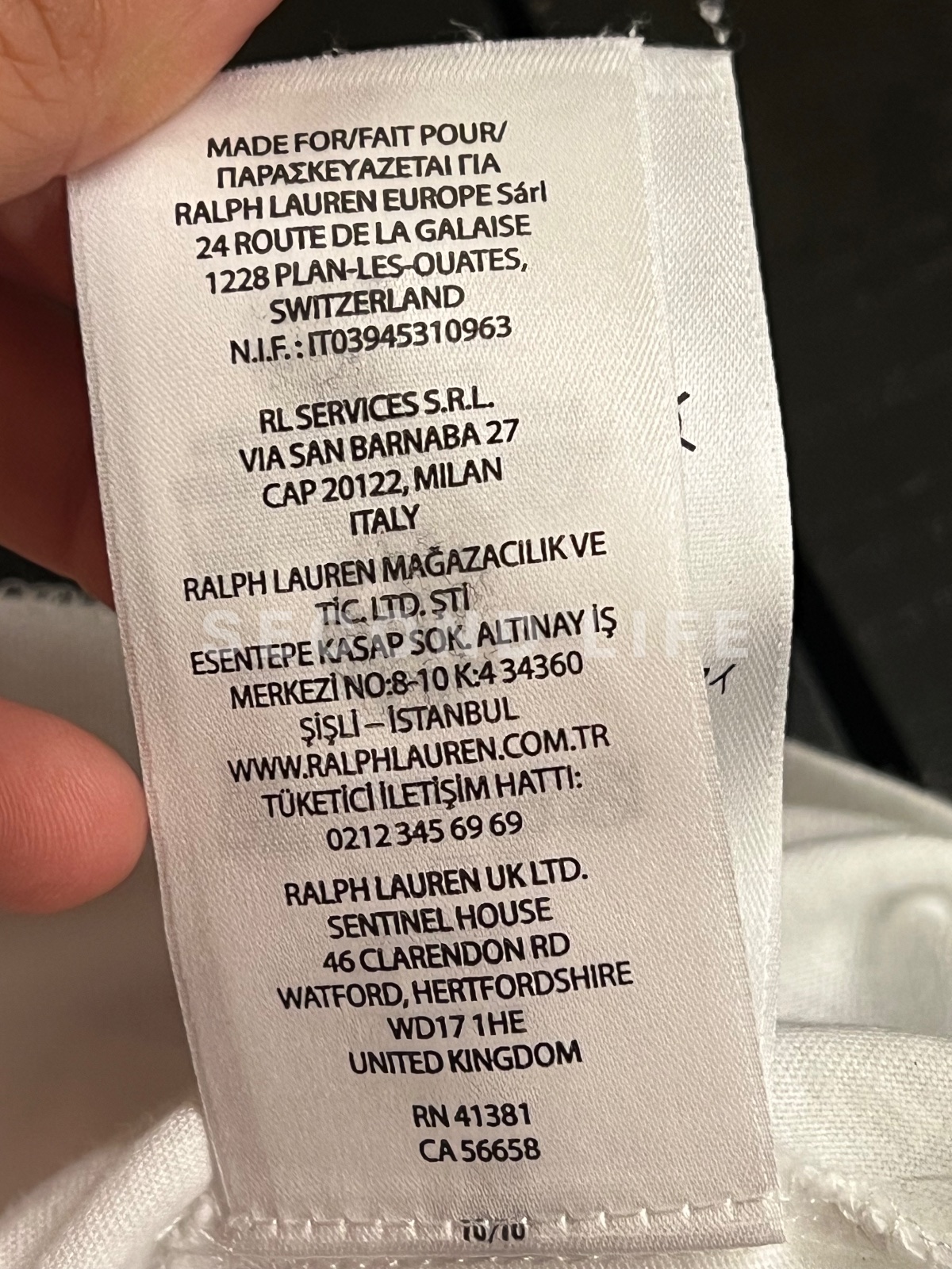 Maglia Ralph Lauren Scollo a V in cotone, foto 4