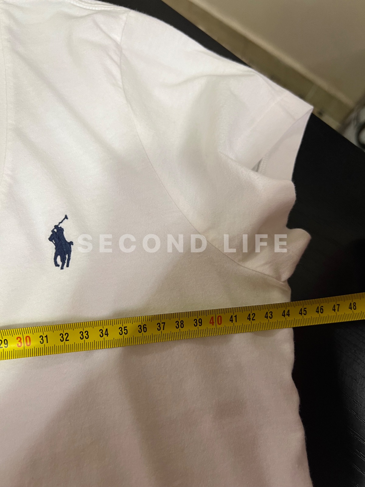 Maglia Ralph Lauren Scollo a V in cotone, foto 6