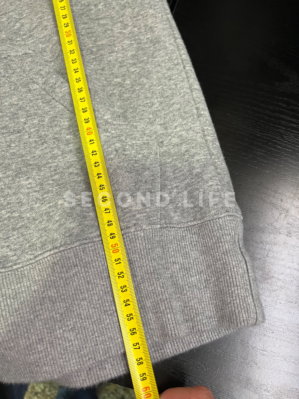 Completo felpa e pantalone Nike in misto cotone grigio, foto 7