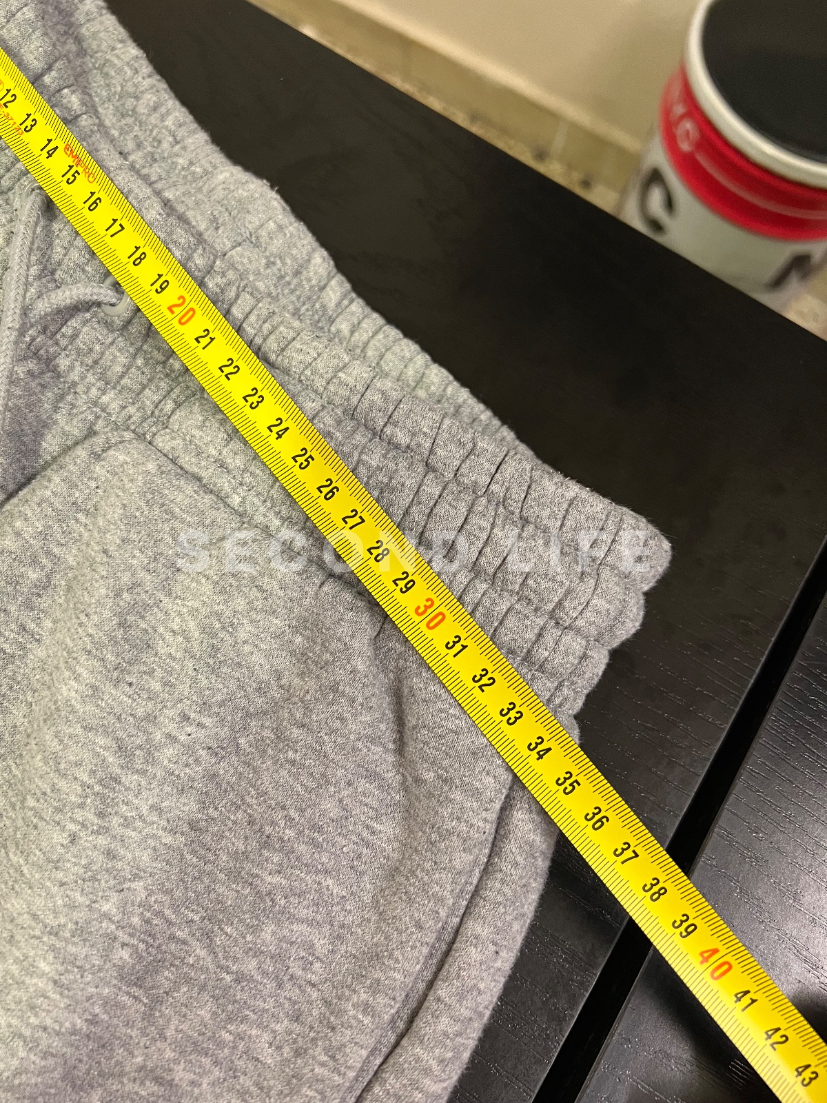 Completo felpa e pantalone Nike in misto cotone grigio, foto 9
