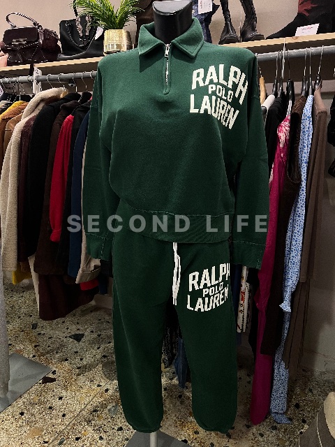 Pantaloni Ralph Lauren Pantalone e felpa in misto cotone