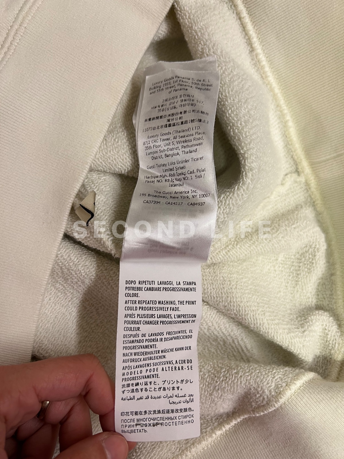 Maglia The North Face X Gucci Felpa girocollo in cotone, foto 5