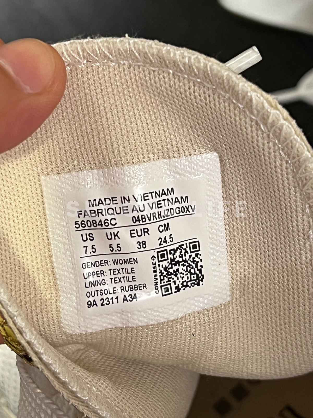 Scarpe Converse Platform pitonate in sintetico, foto 7