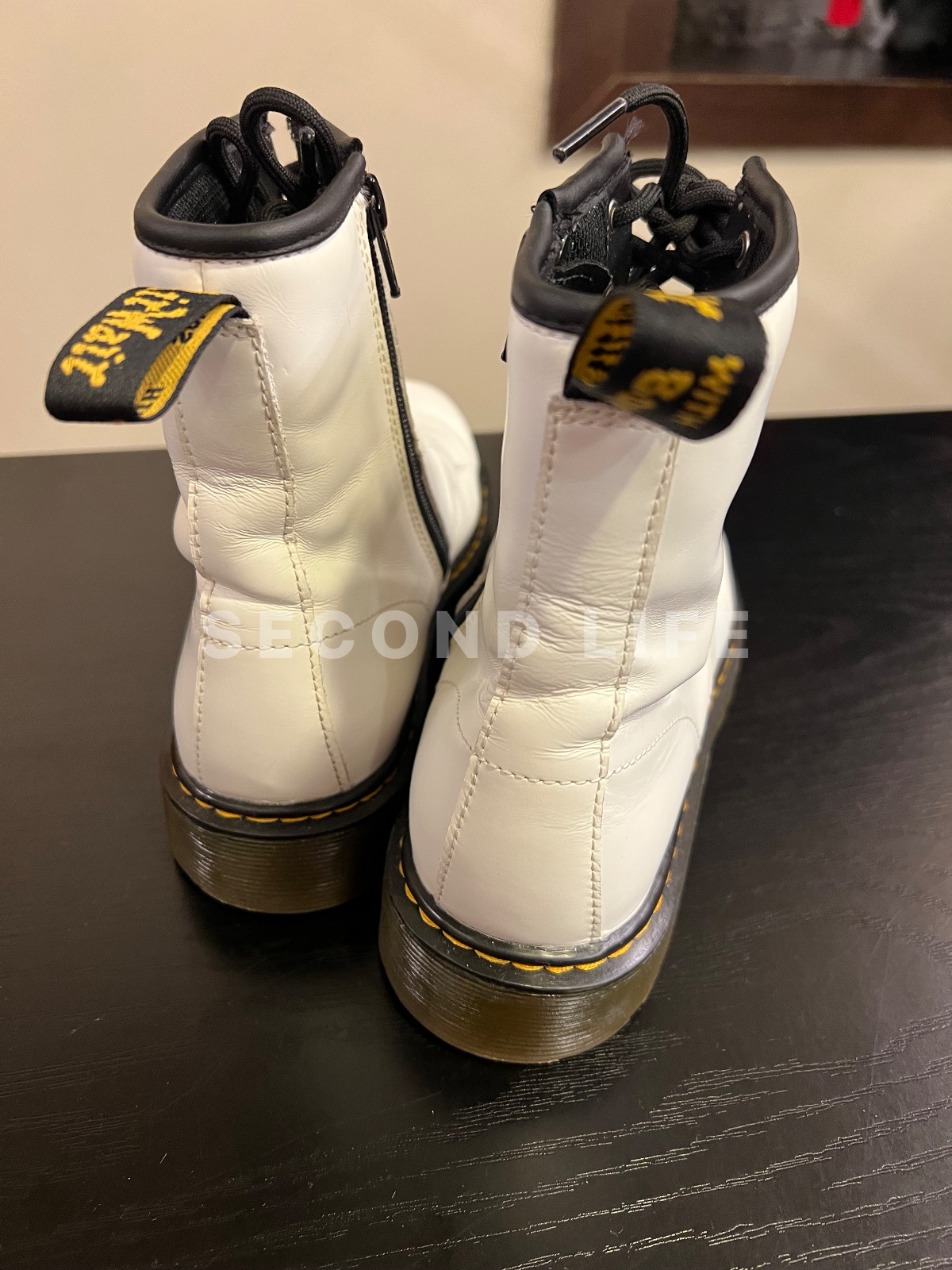 Scarpe Dr. martens 1460 collar in pelle, foto 7