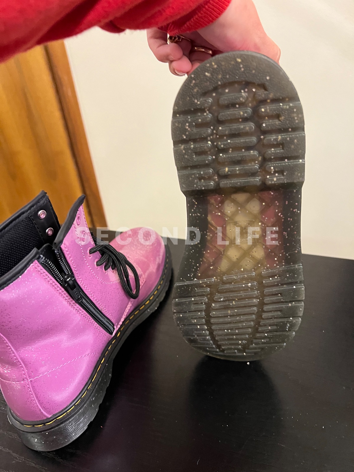Scarpe Dr. martens 1460 Y in sintetico, foto 3
