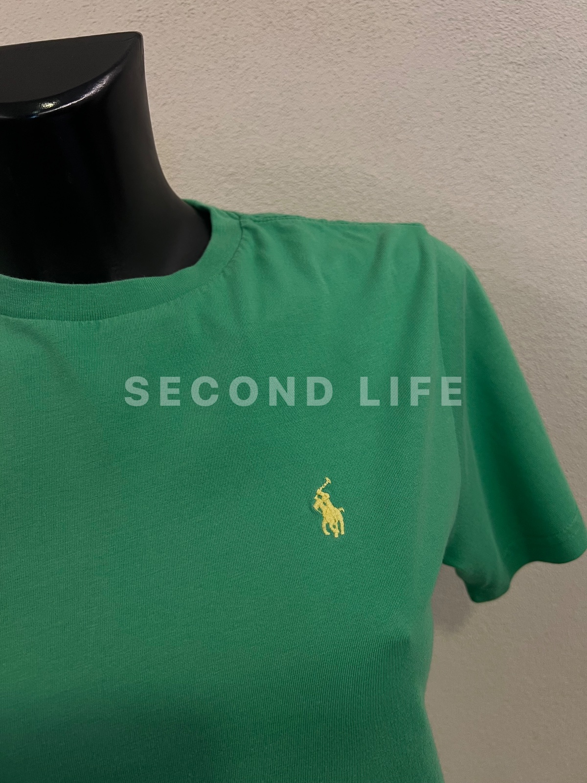 Maglia Ralph Lauren T-shirt girocollo in cotone, foto 3