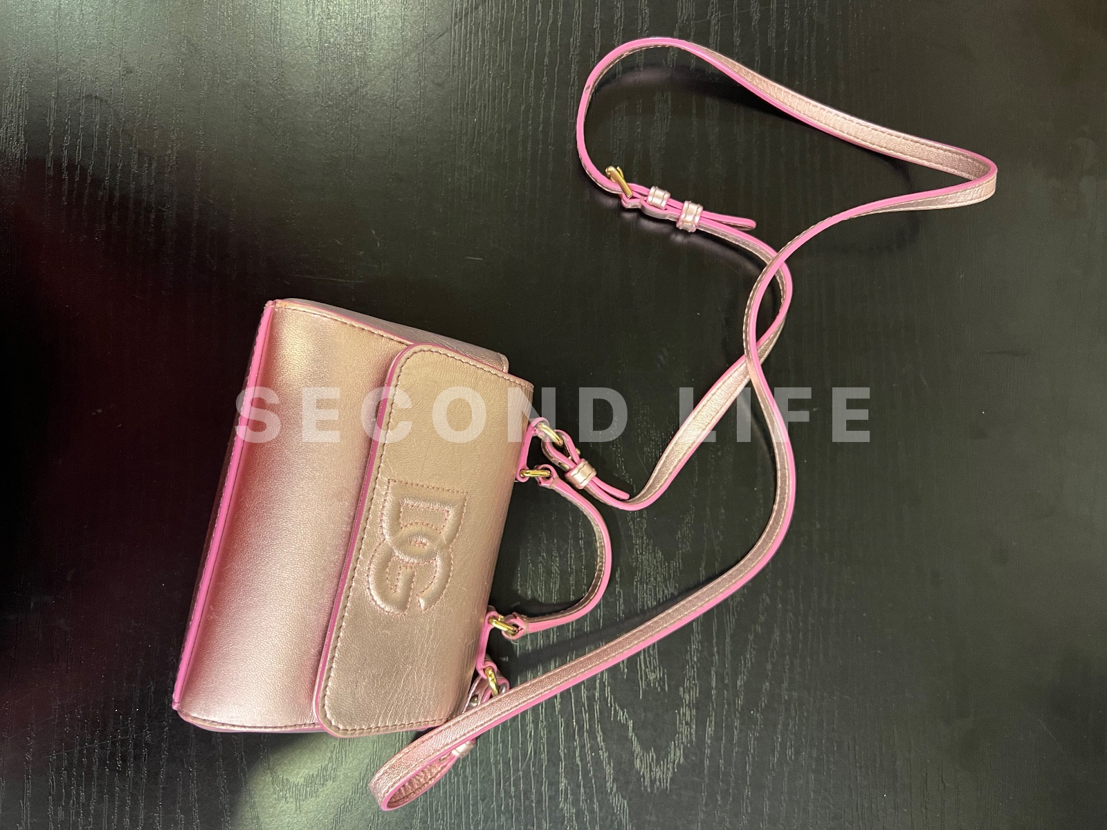 Borsa Dolce & Gabbana Bambino Mini bag in pelle, foto 8