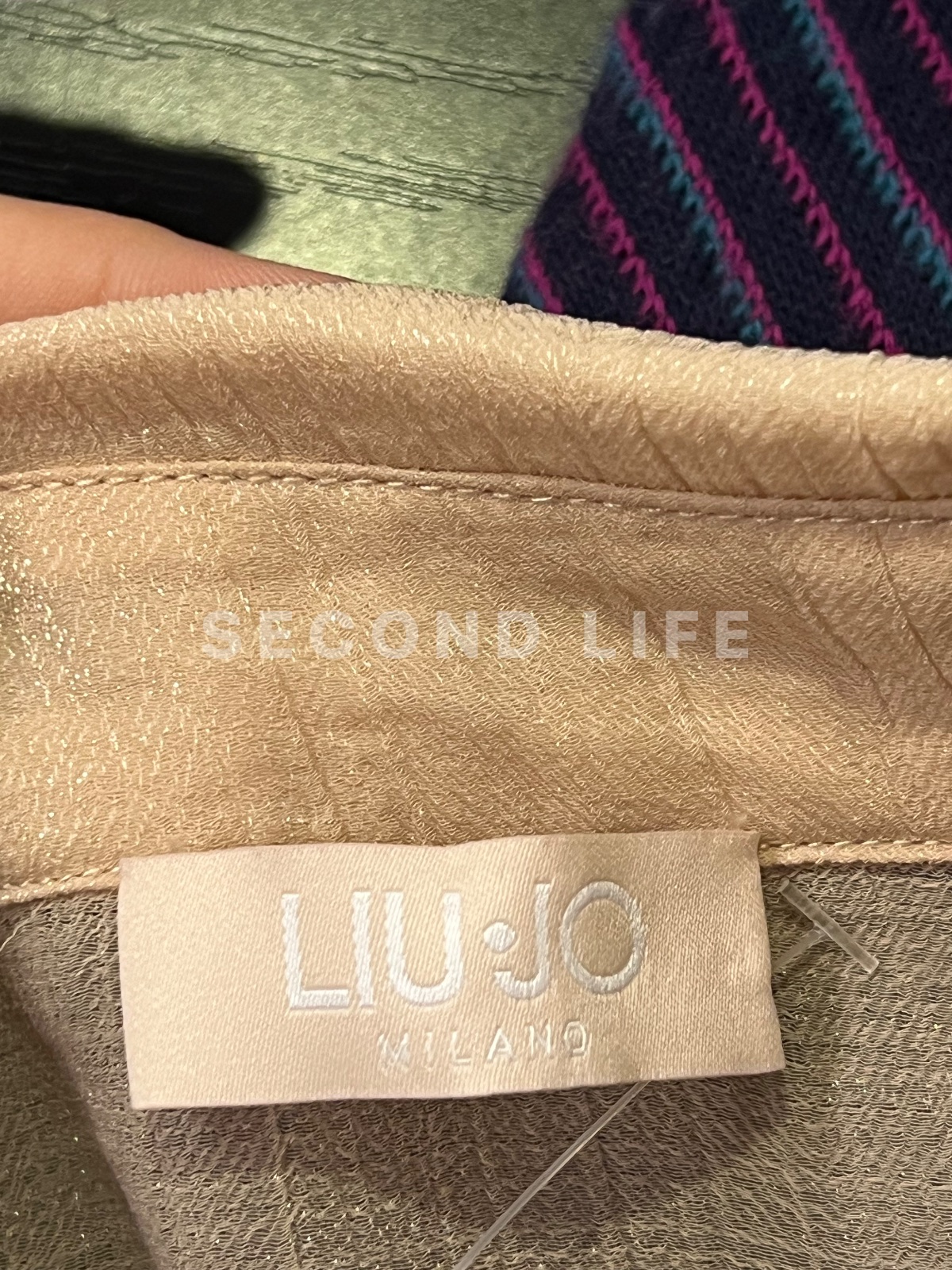 Camicia Liu Jo Polsino con pailettes, foto 2
