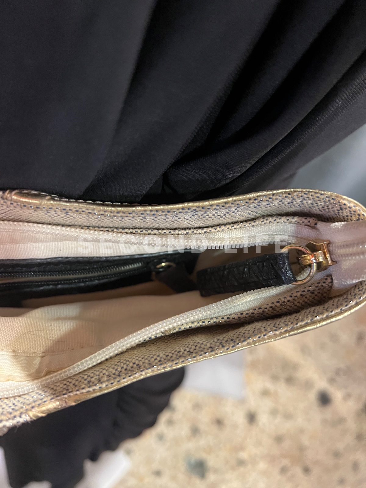 Borsa Rocco Barocco in tessuto e ecopelle, foto 6