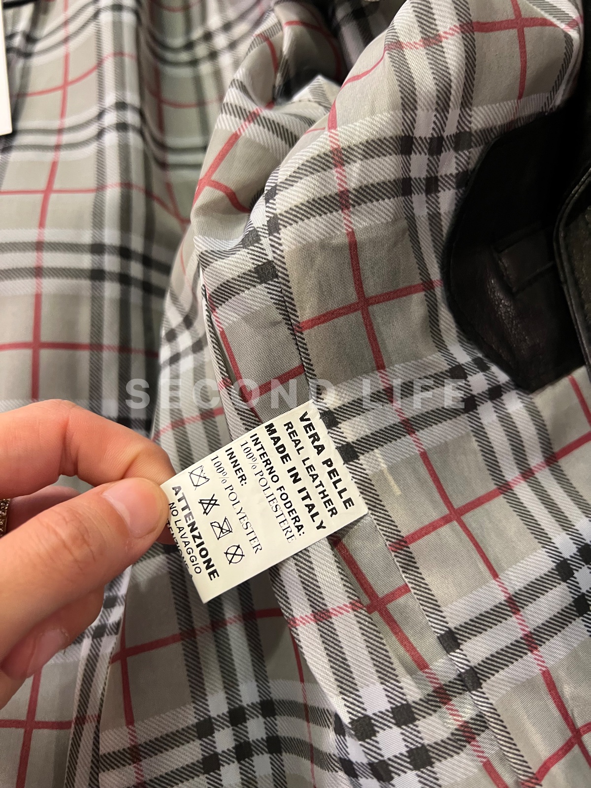 Chiodo Simon B. Collection in vera pelle, foto 3
