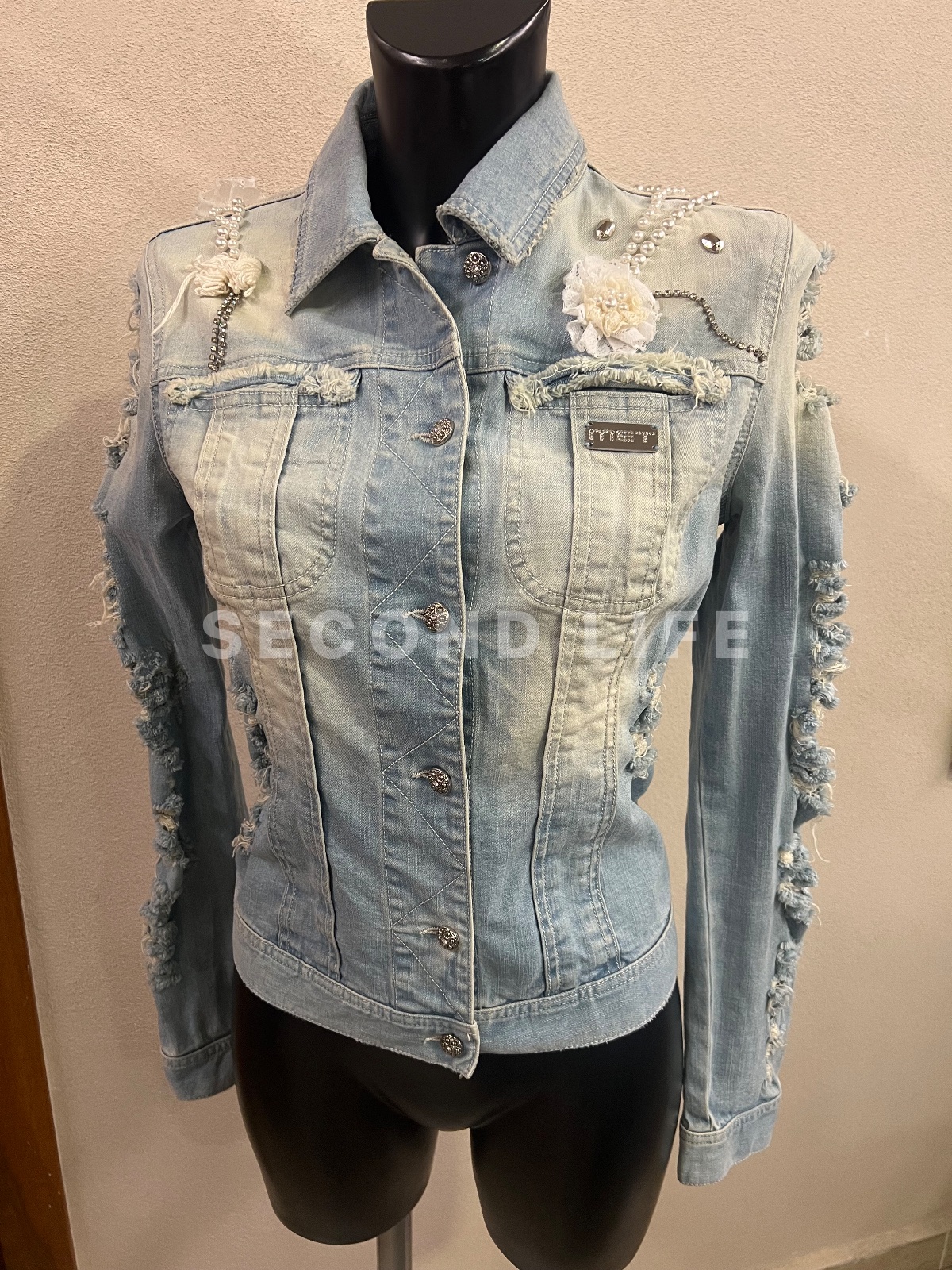 Giacca Met in denim