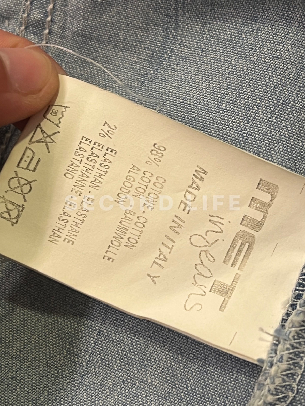 Giacca Met in denim, foto 4