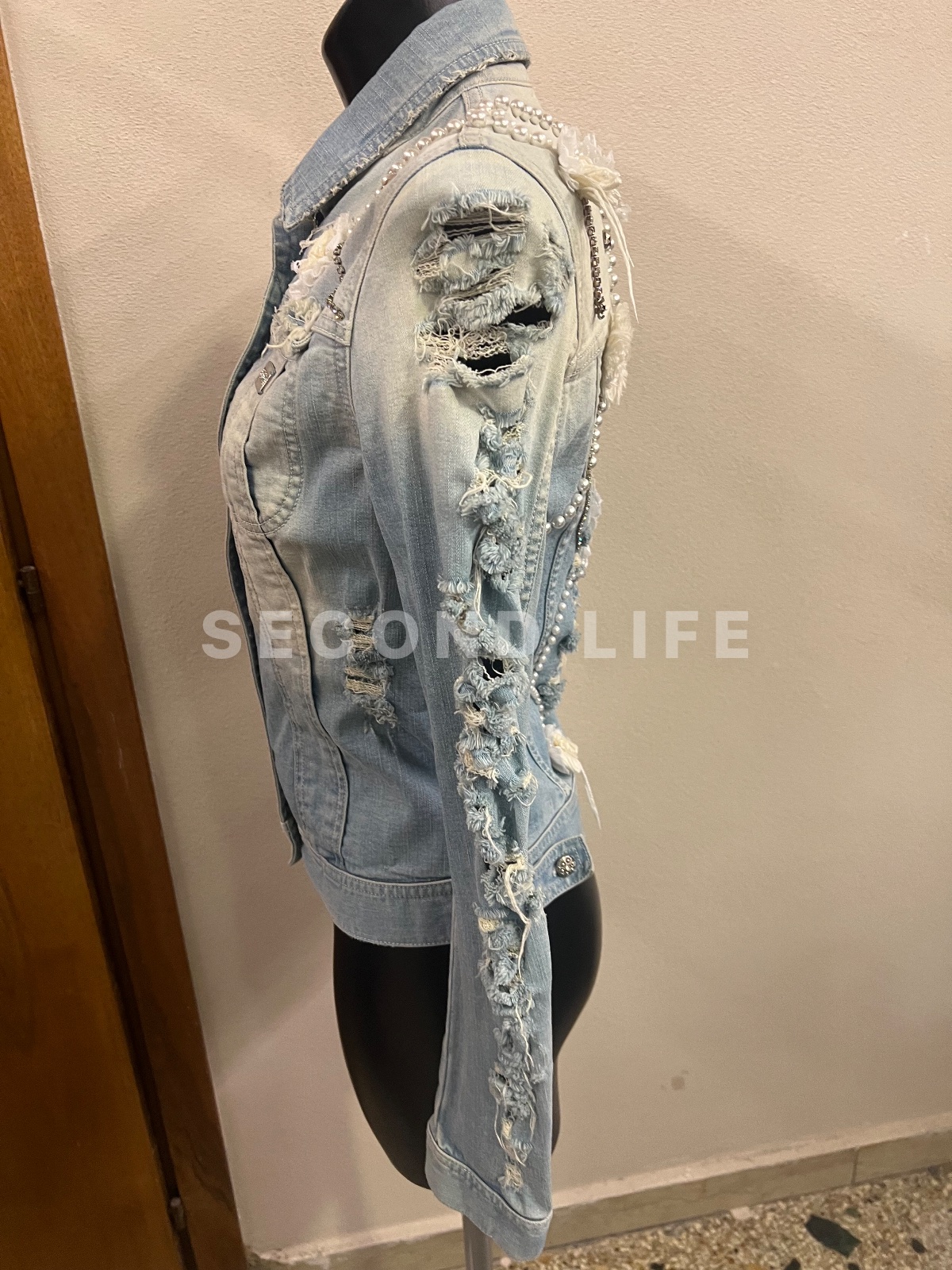 Giacca Met in denim, foto 5