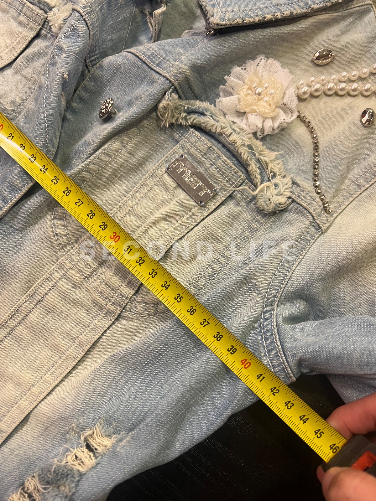 Giacca Met in denim, foto 7
