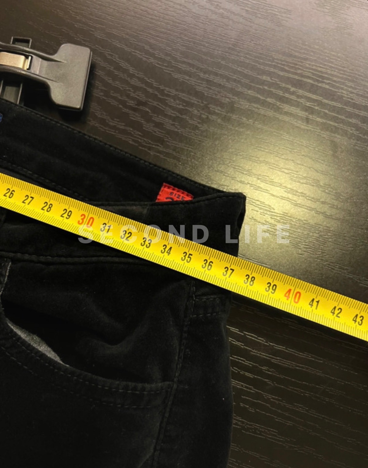 Pantaloni Rifle Crudelia Skinny in velluto, foto 7