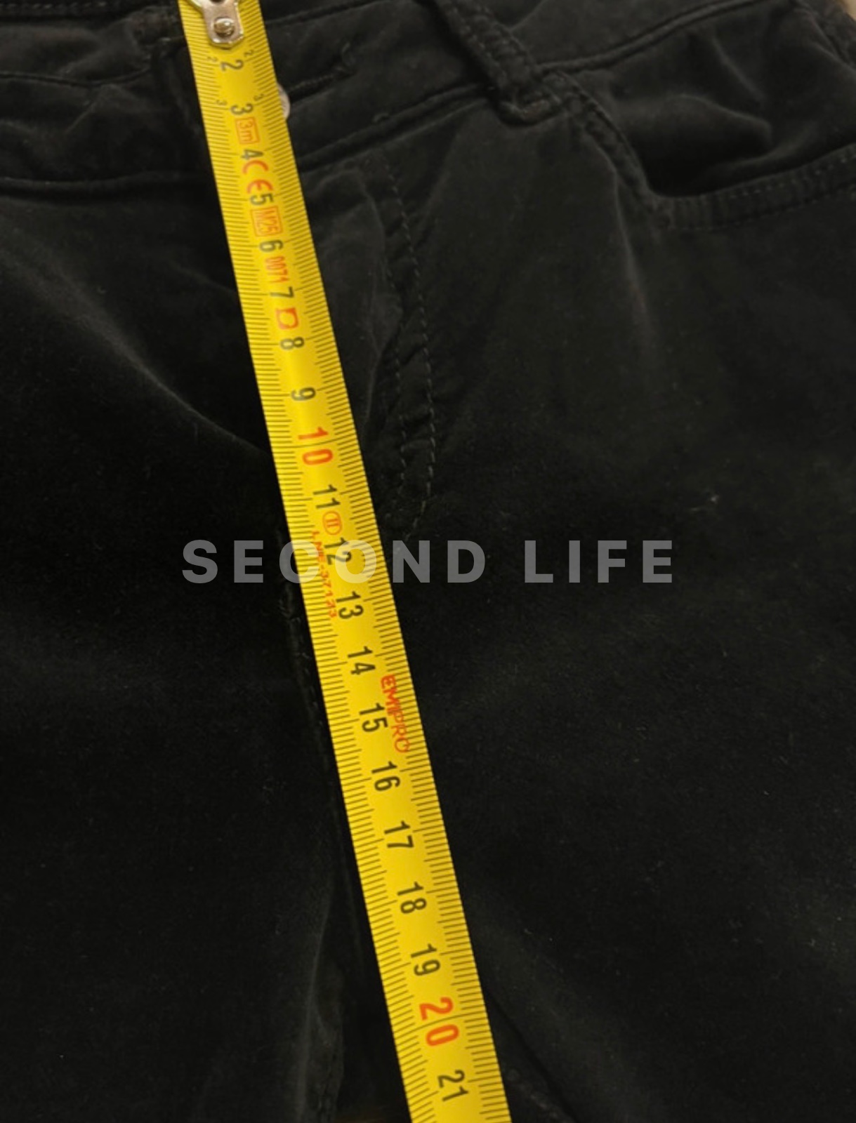Pantaloni Rifle Crudelia Skinny in velluto, foto 8