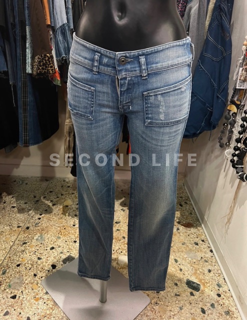 Pantaloni Diesel Hushy in denim