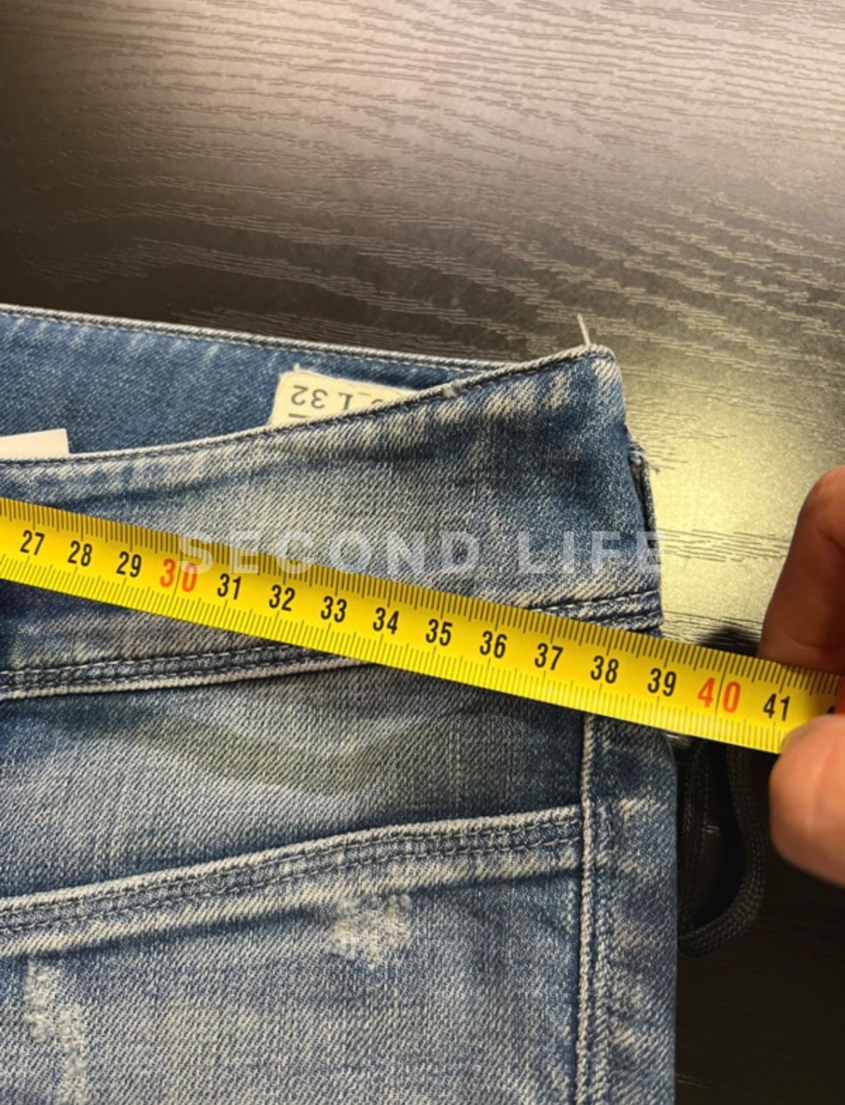 Pantaloni Diesel Hushy in denim, foto 6