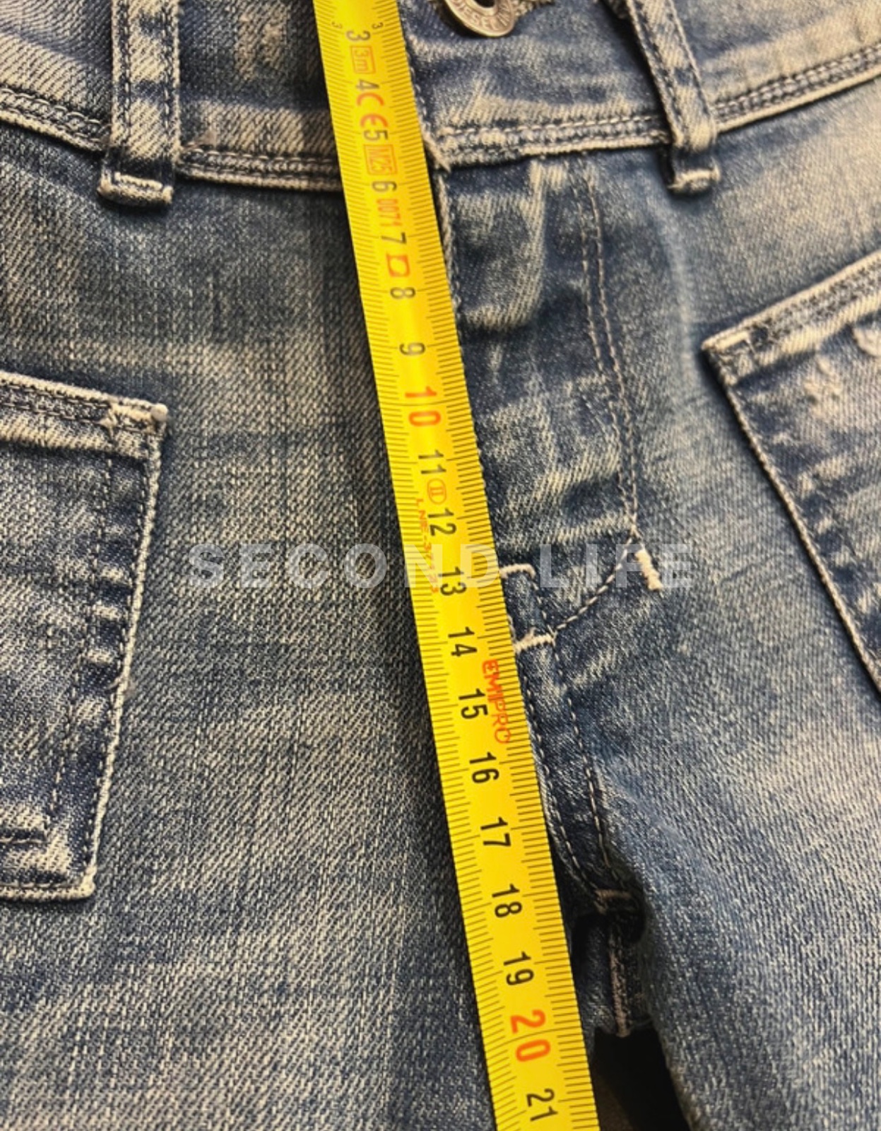 Pantaloni Diesel Hushy in denim, foto 7