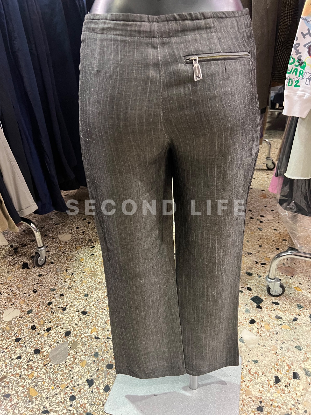 Pantaloni Richmond X gessati, foto 5