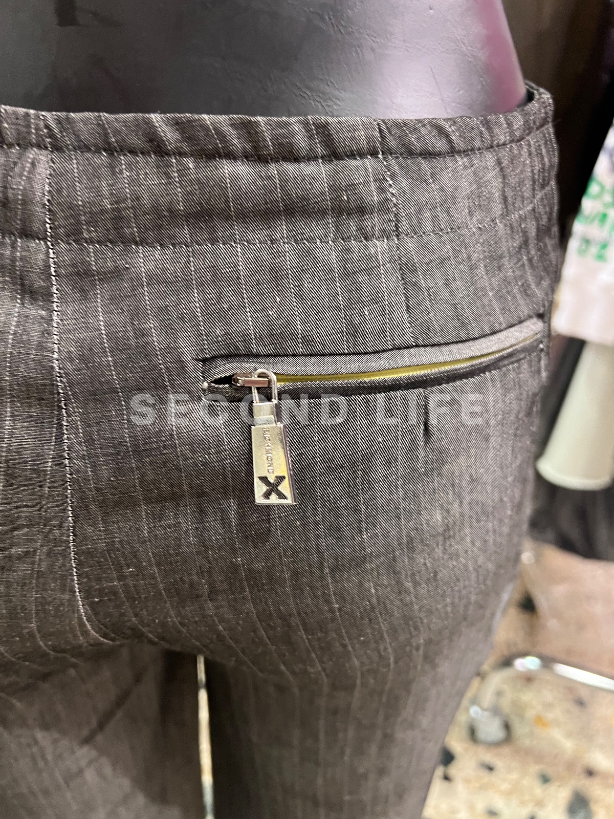 Pantaloni Richmond X gessati, foto 6