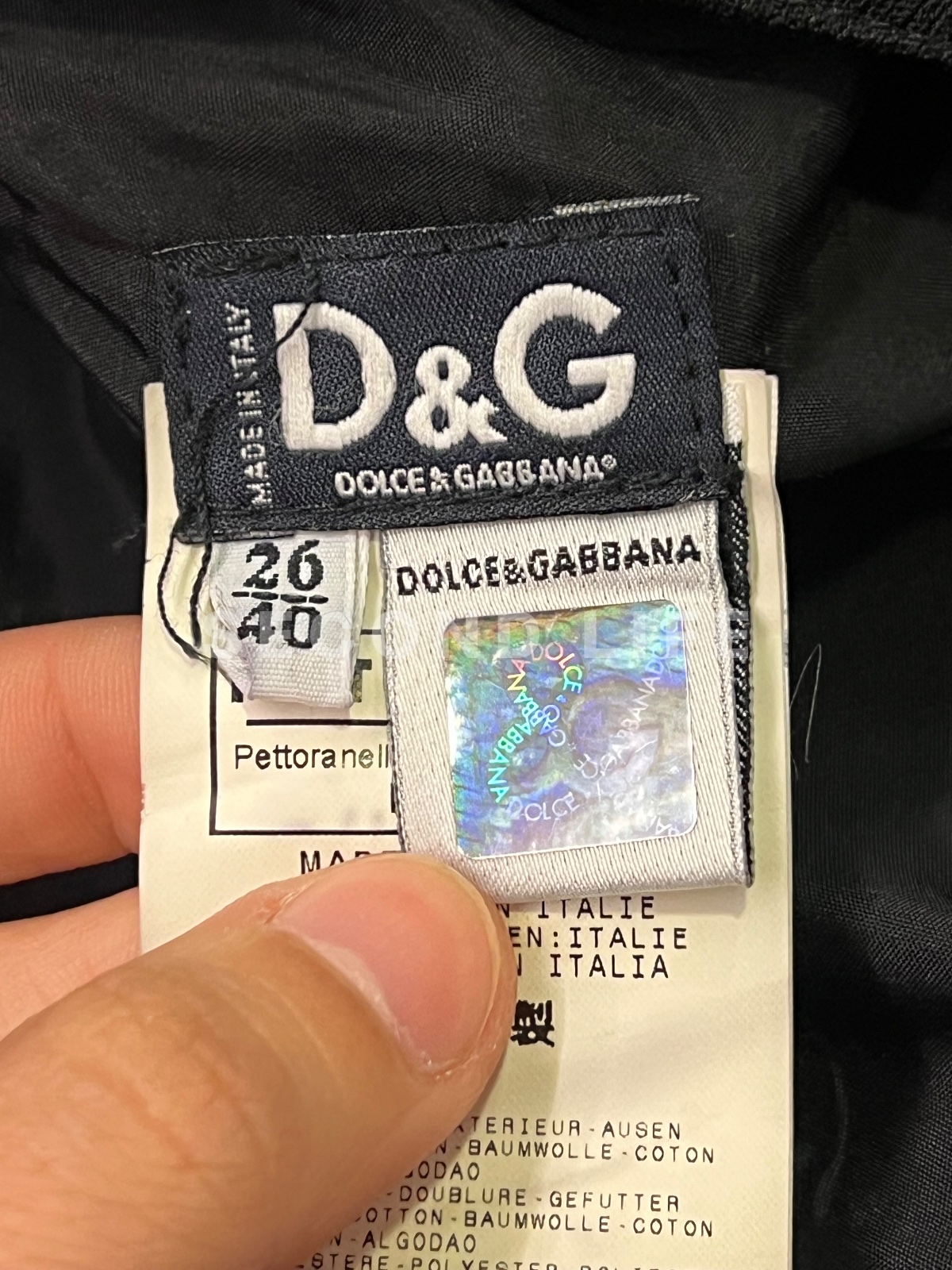 Tuta sci Dolce & Gabbana Tutta sci in 100% cotone, foto 3