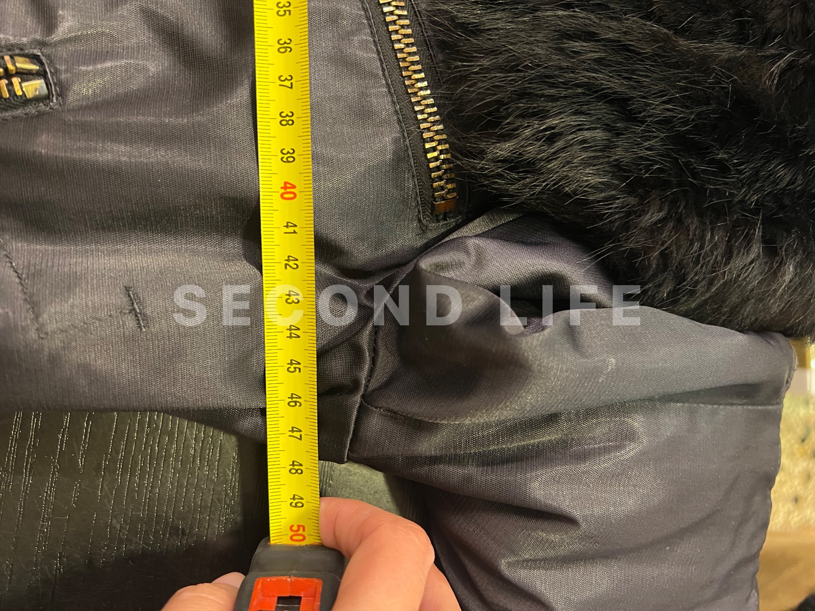 Giacca Versace Sport con collo in pelliccia, foto 14