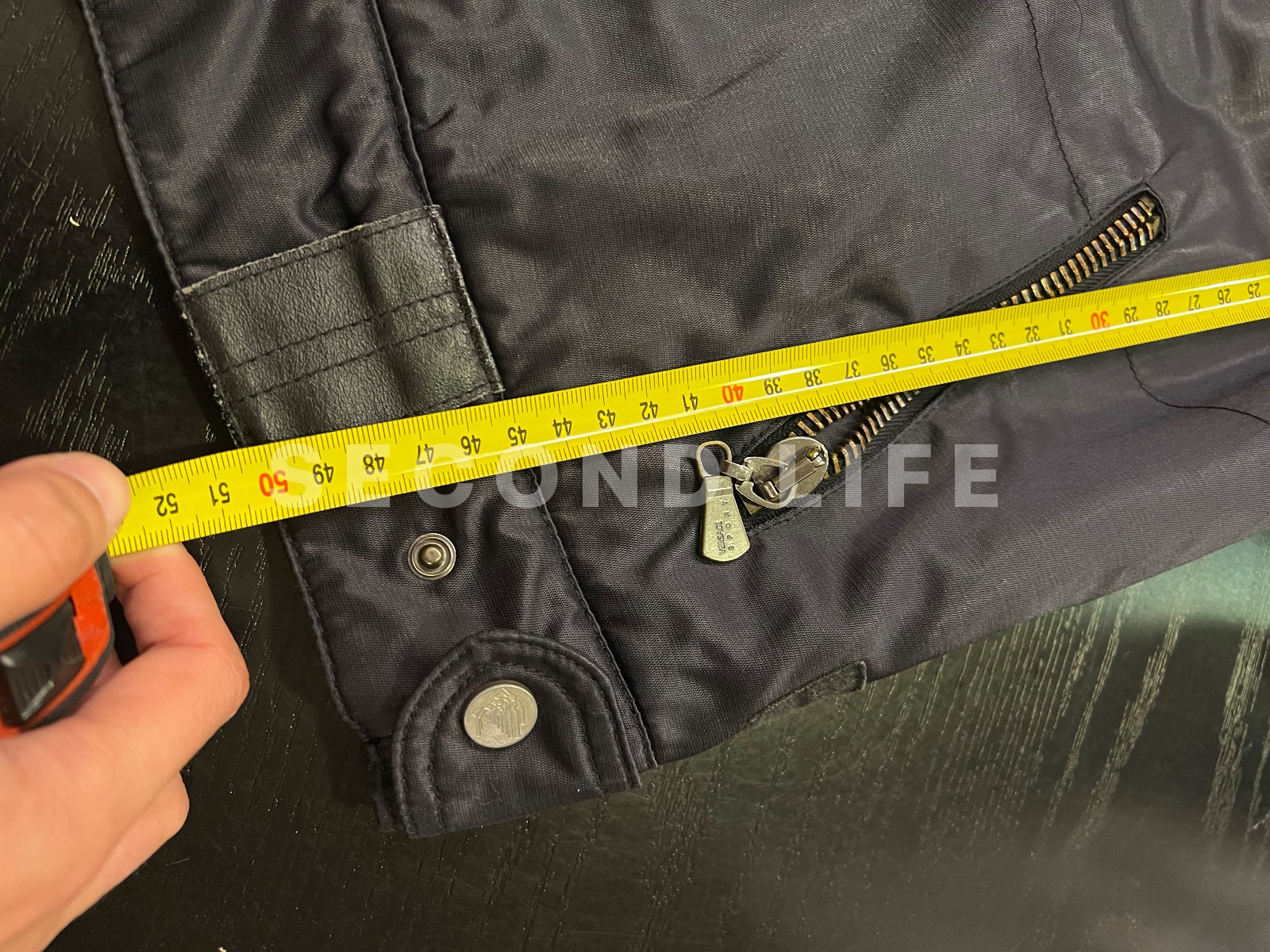 Giacca Versace Sport con collo in pelliccia, foto 15