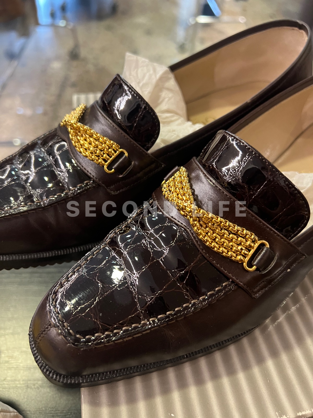 Scarpe Guazzo in pelle, foto 2