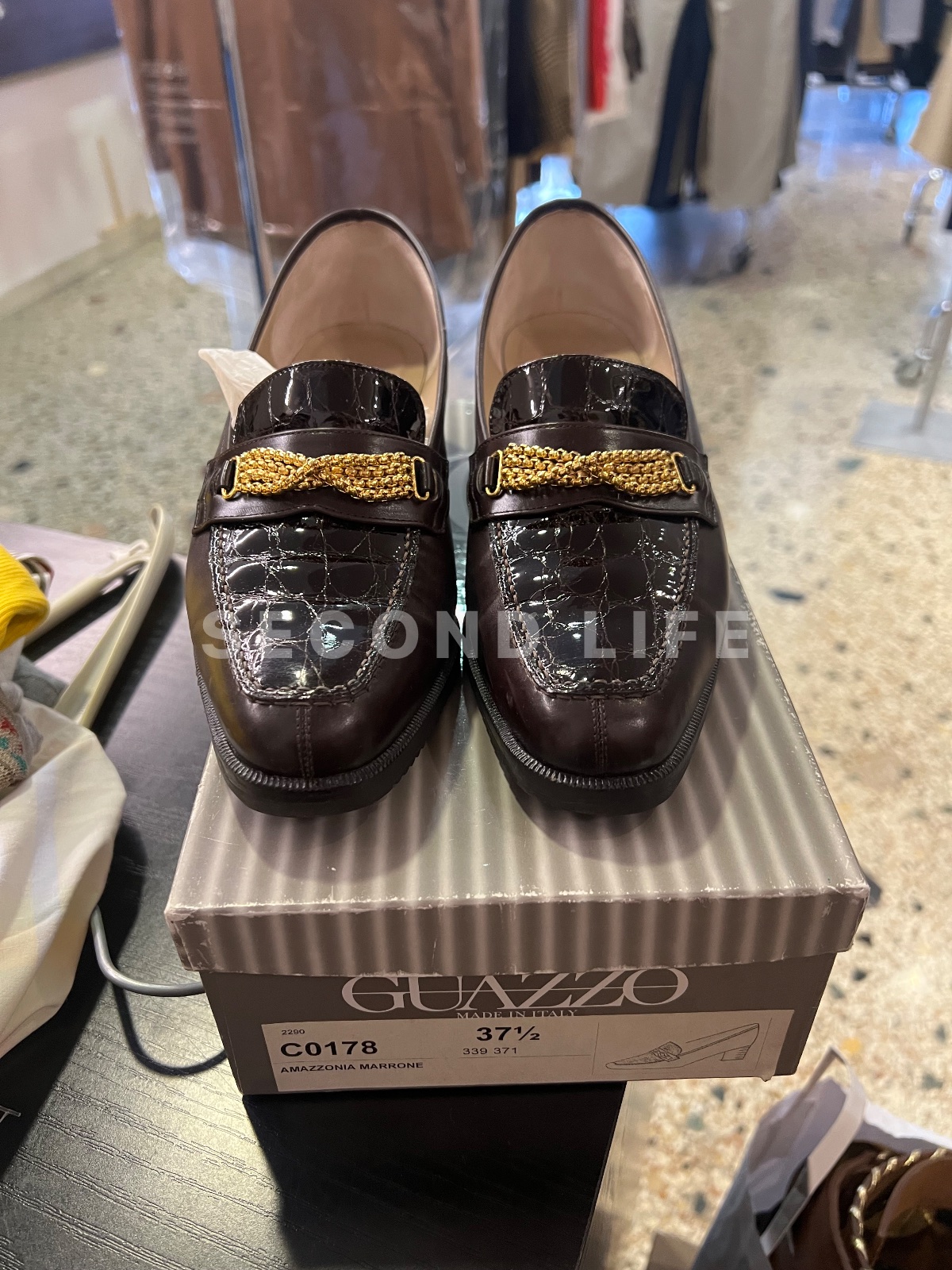 Scarpe Guazzo in pelle, foto 3