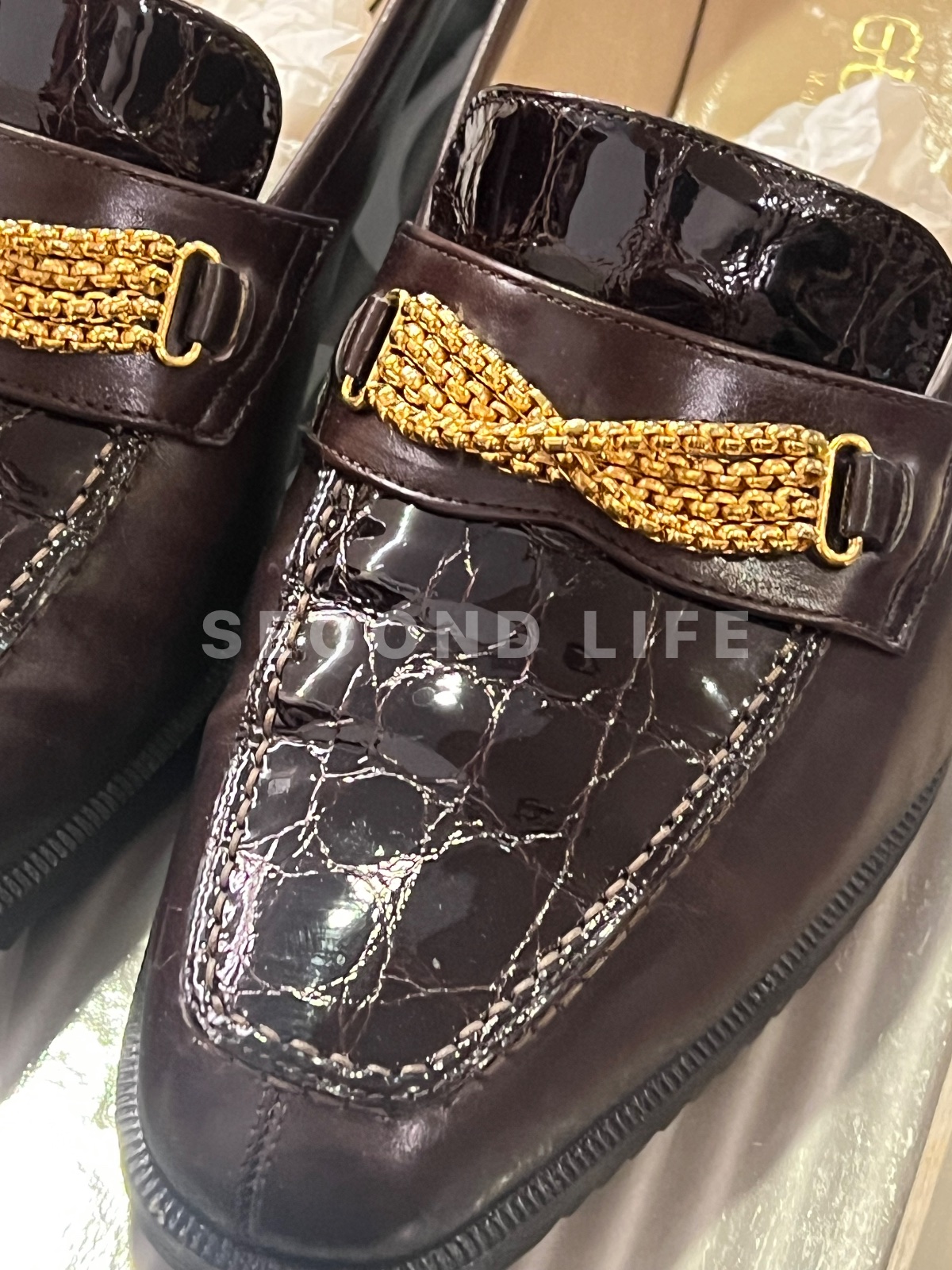 Scarpe Guazzo in pelle, foto 4
